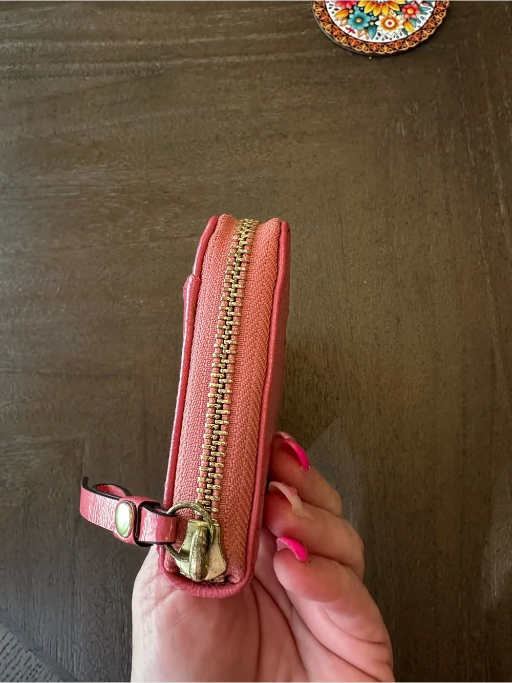 COACH Poppy Continental wallet- LOOK AT ALL PICS
